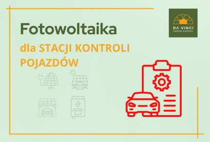 fotowoltaika dla stacji kontroli pojazdów