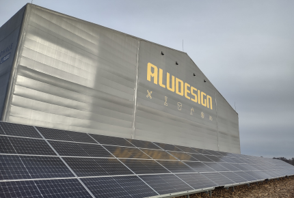 Realizacja instalacji fotowoltaicznej w Aludesign